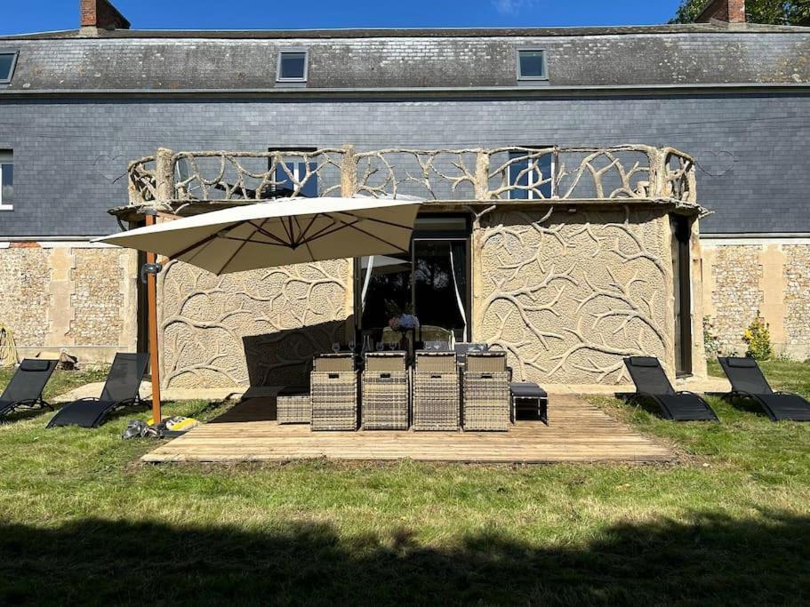 Gite Au Haras La Belle Emanville エクステリア 写真
